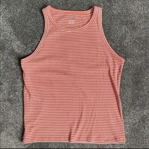 american eagle striped tank top